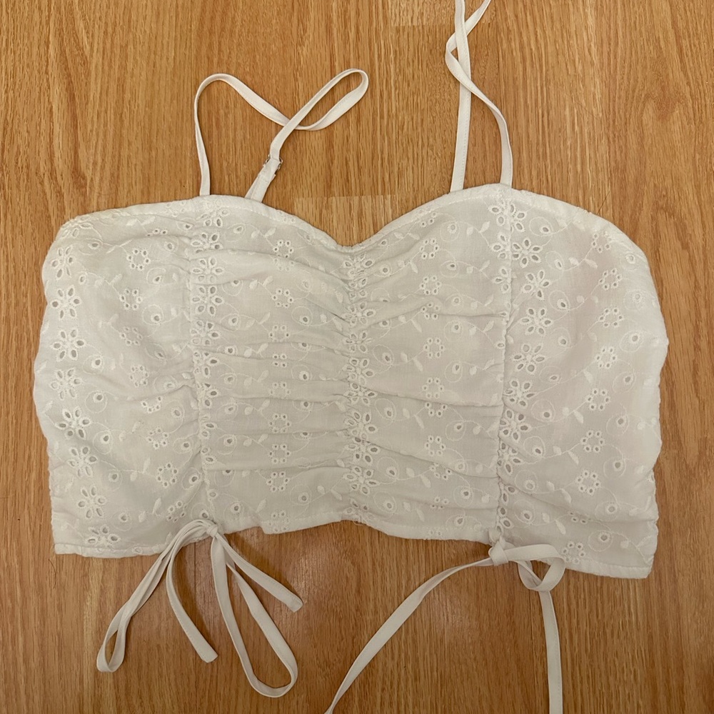 Eyelet shirt
